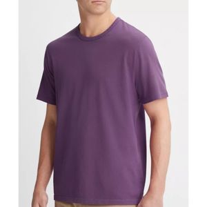Vince Men's Purple Plum Crew-Neck Short Sleeve T-Shirt SIZE XL